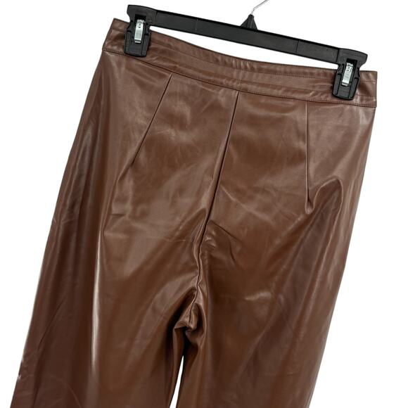 Princess Polly Brown Love Club Vegan Leather Pants - Picture 7 of 11